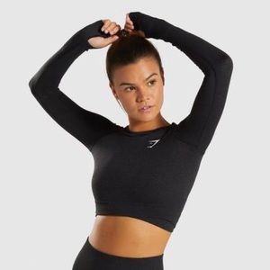 Gymshark Vital Seamless Long Sleeve Crop Top